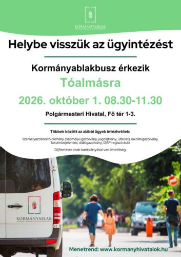 KAB busz Tóalmás